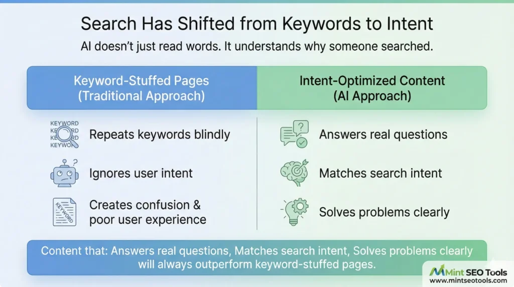 Search Has Shifted from Keywords to Intent